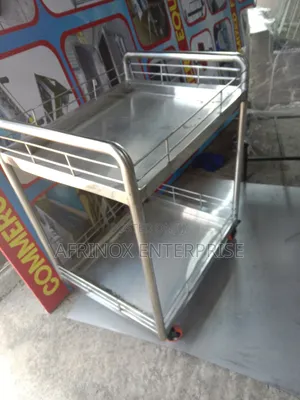 Stainless Steel Trolley for Food, Bakery, Hotel and Hospital