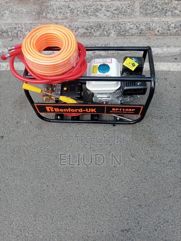 Engine Powered Trolly Sprayer Machine - main view