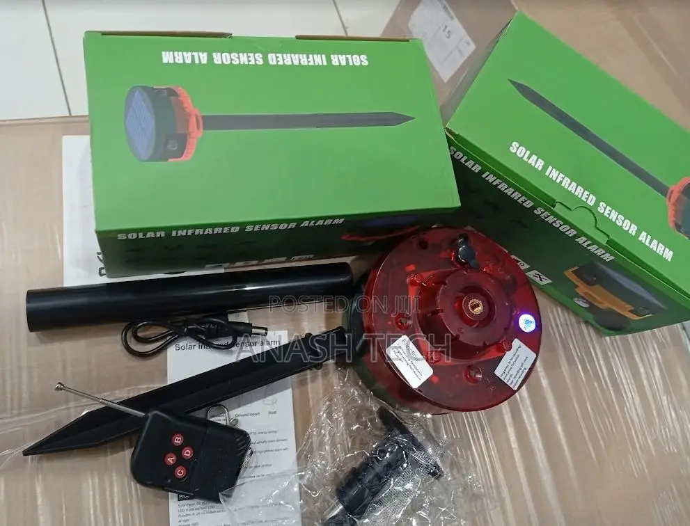 Solar-Powered With Rechargeable Battery Protection Solar Sensor