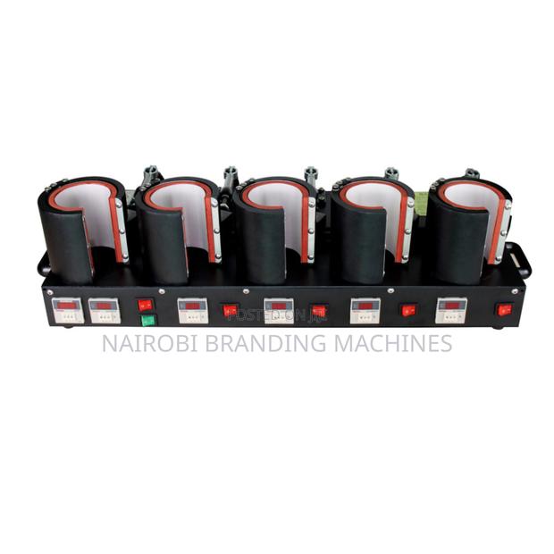 110v 220v 5 Stations 5 in 1 Multifunction Mug Heat Machine - main view