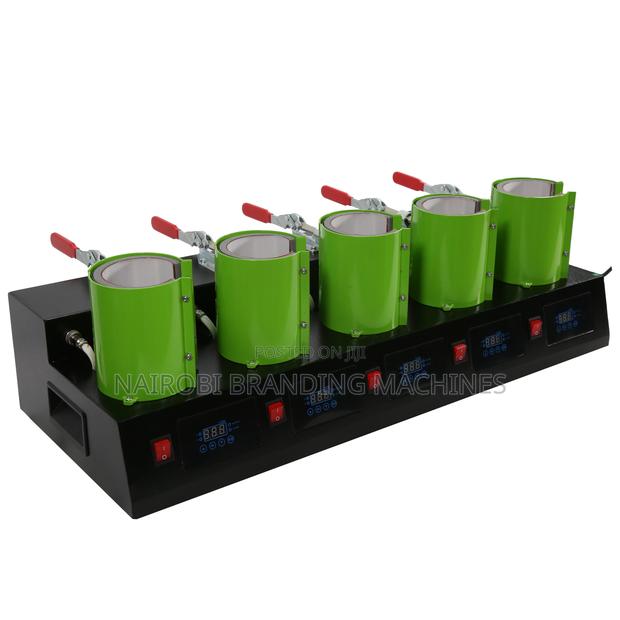 5-in-1 Sublimation Mug Heat Press Machine Individual Controllers - main view