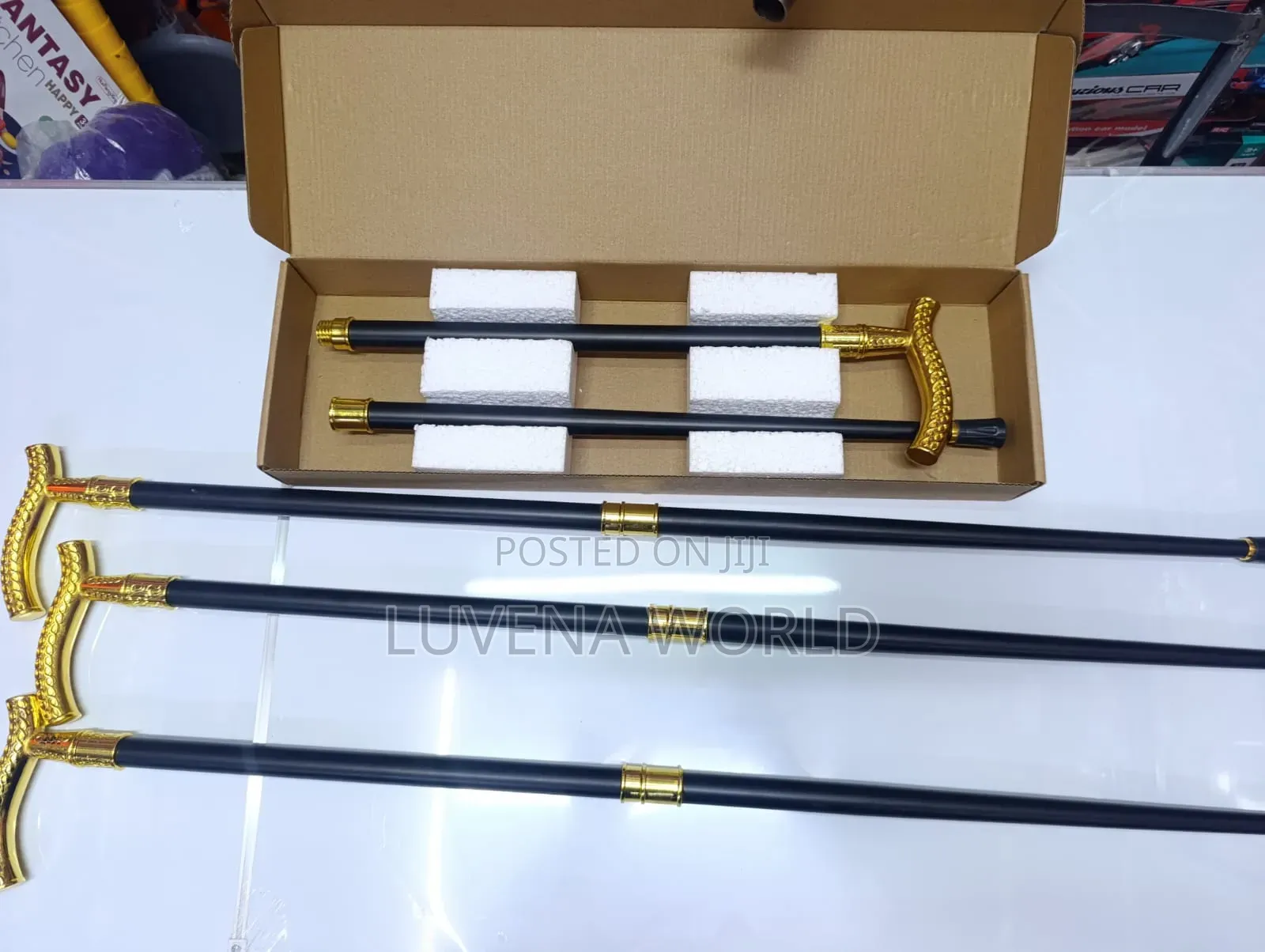 Fancy Box Walking Sticks