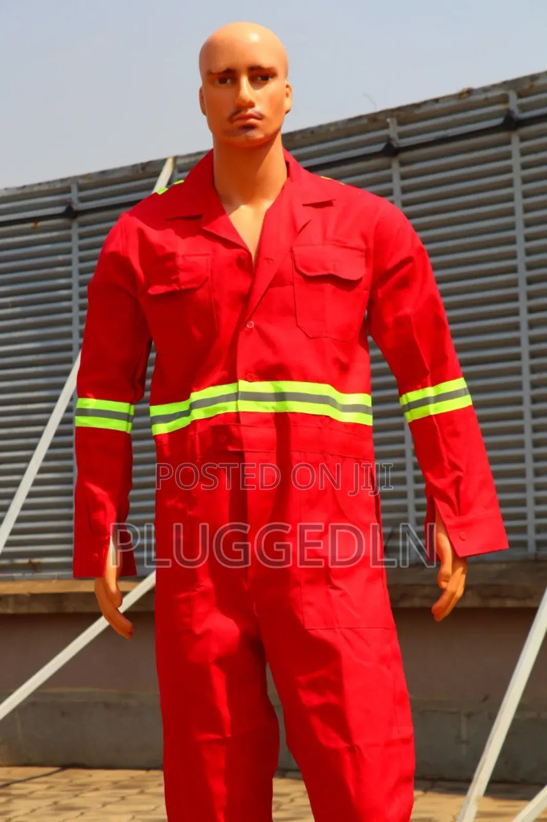 Industrial Safety Coverall Boiler Suit With Reflective Tape