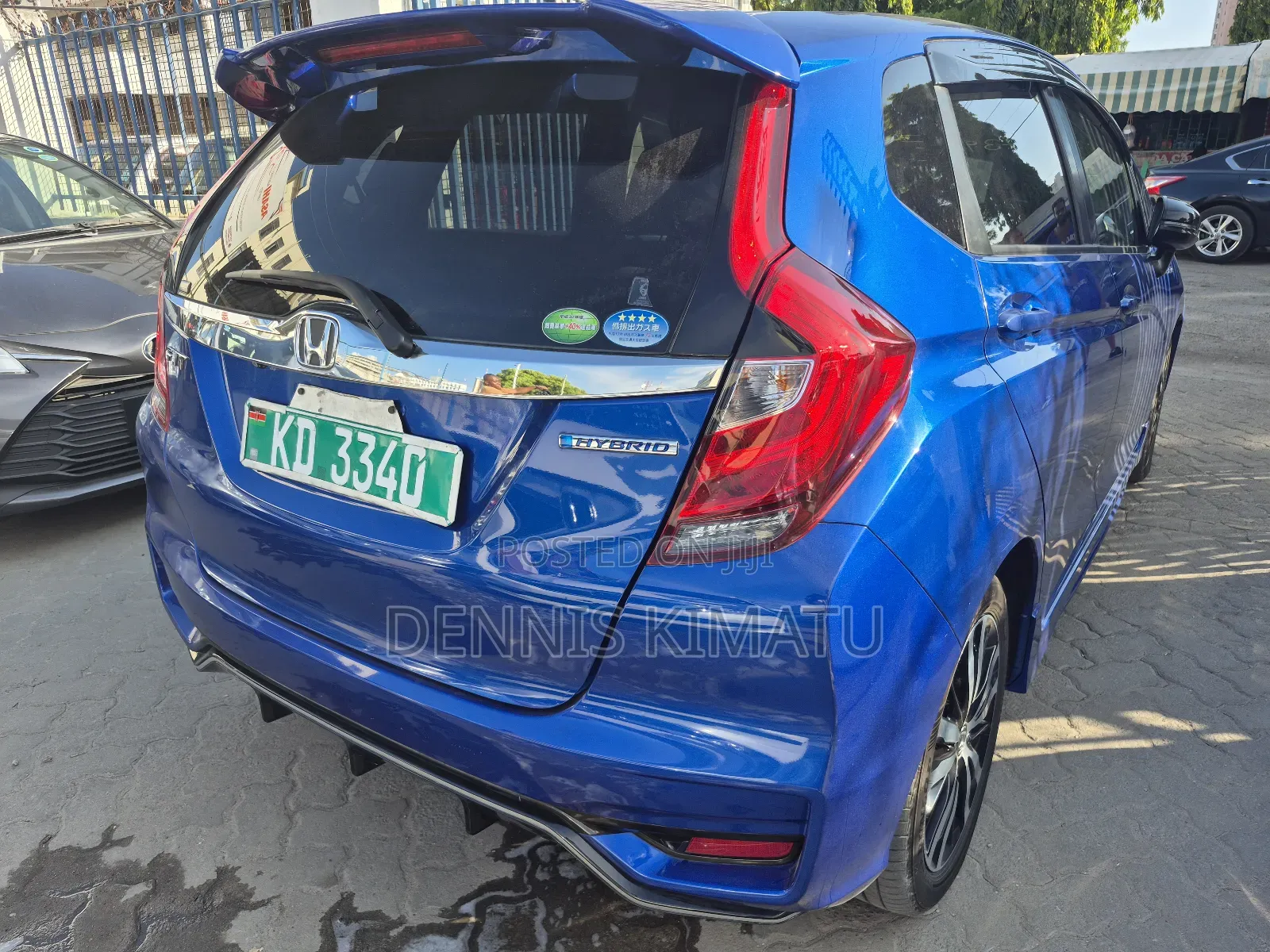 Honda Fit 2018 Blue