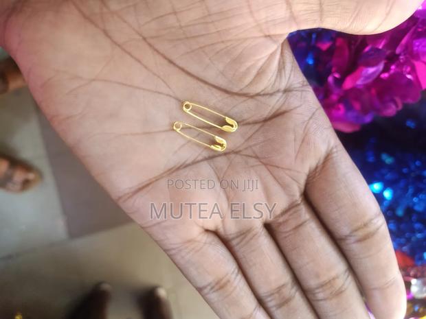 Gold Silver Safety Pins - thumbnail 4