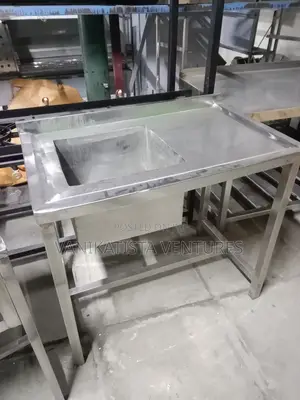 Stainless Steel Single Bowl Washing Sink