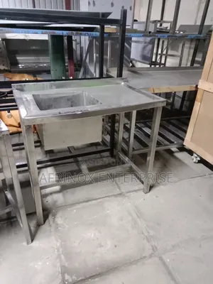 Stainless Steel Single Bowl Washing Sink