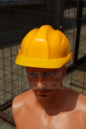 Yellow Industrial Safety Hard Helmet