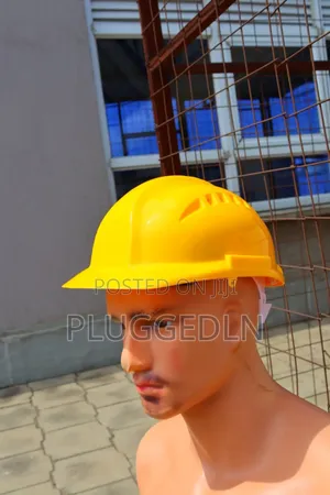 Yellow Industrial Safety Hard Helmet