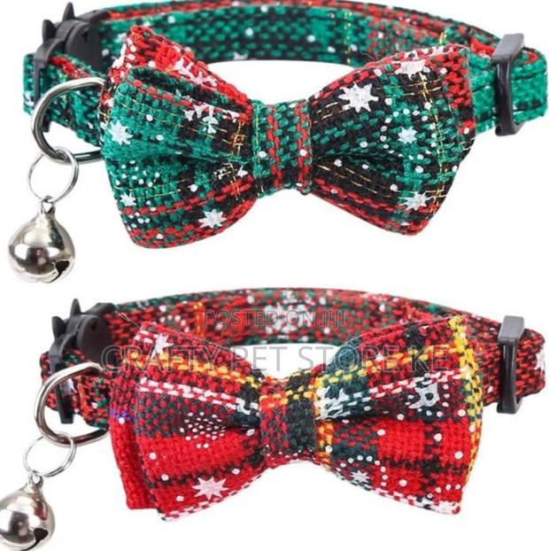 Cat Christmas Collars - main view