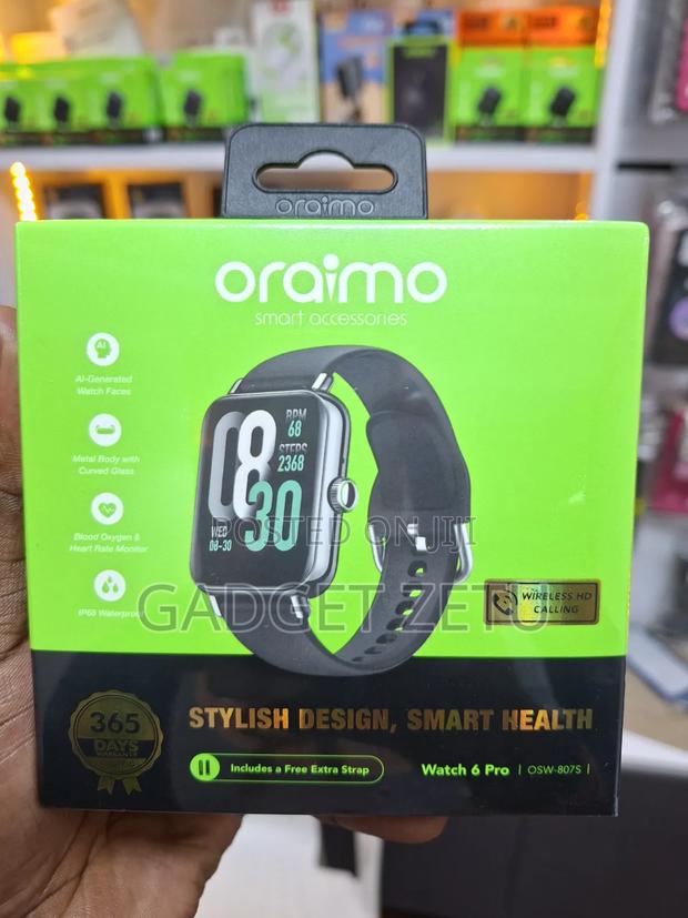 Oraimo Smart Watch 6 Pro|Osw-807s