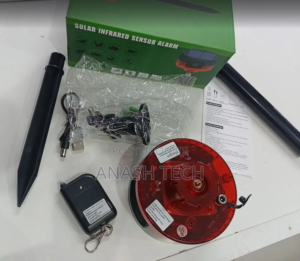 Motion Detector Alarm Sensor for Birds and Monkeys