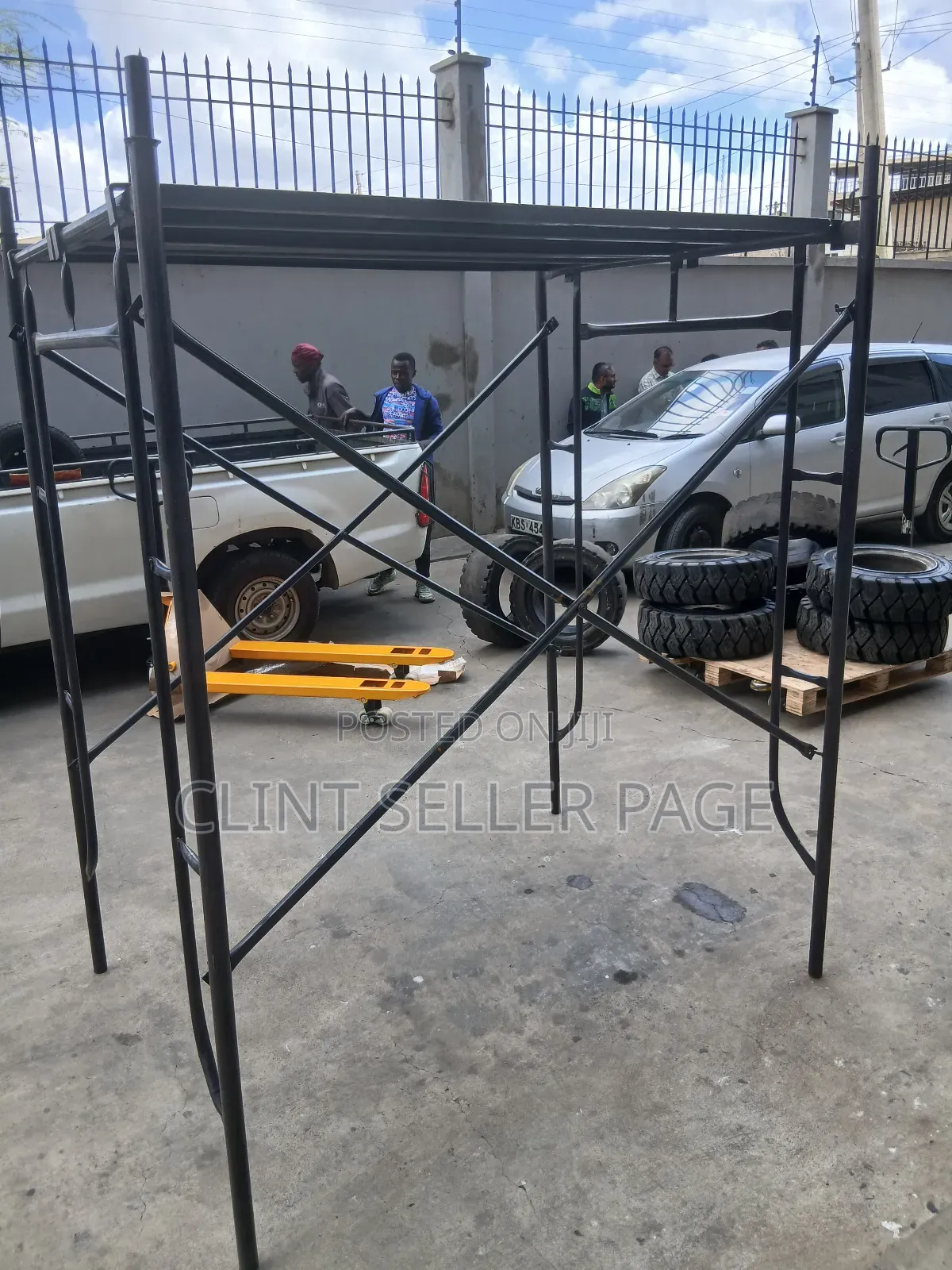 Step Scaffolding Ladder Interlocking