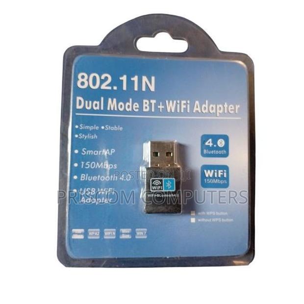 Wi-Fi 4 (802.11n) and Bluetooth 4.0 Dual Mode Usb Adapter - main view
