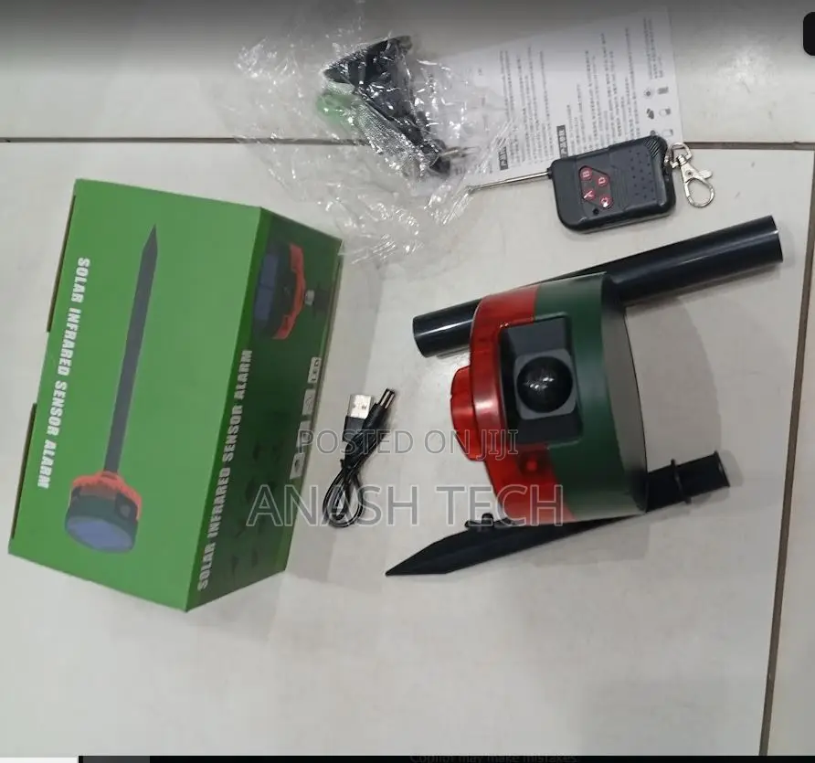 Detector Animal Scare Solar Motion Sensor Alarm Outdoor