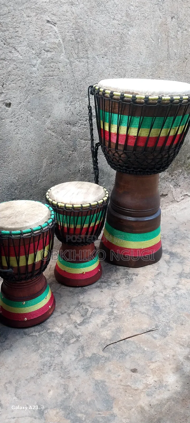 Professional African Djembe Drums for Sale