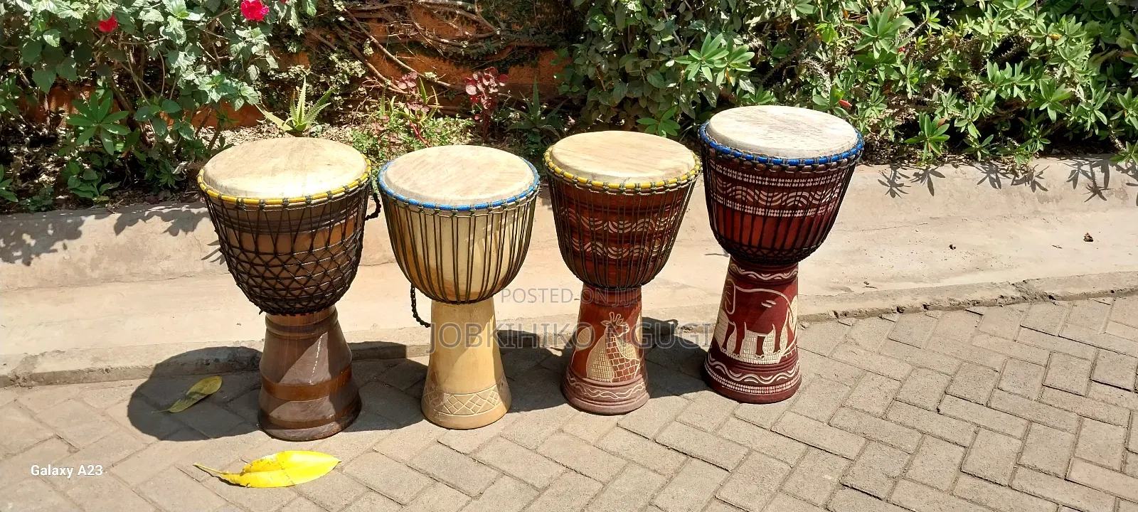 Professional African Djembe Drums for Sale