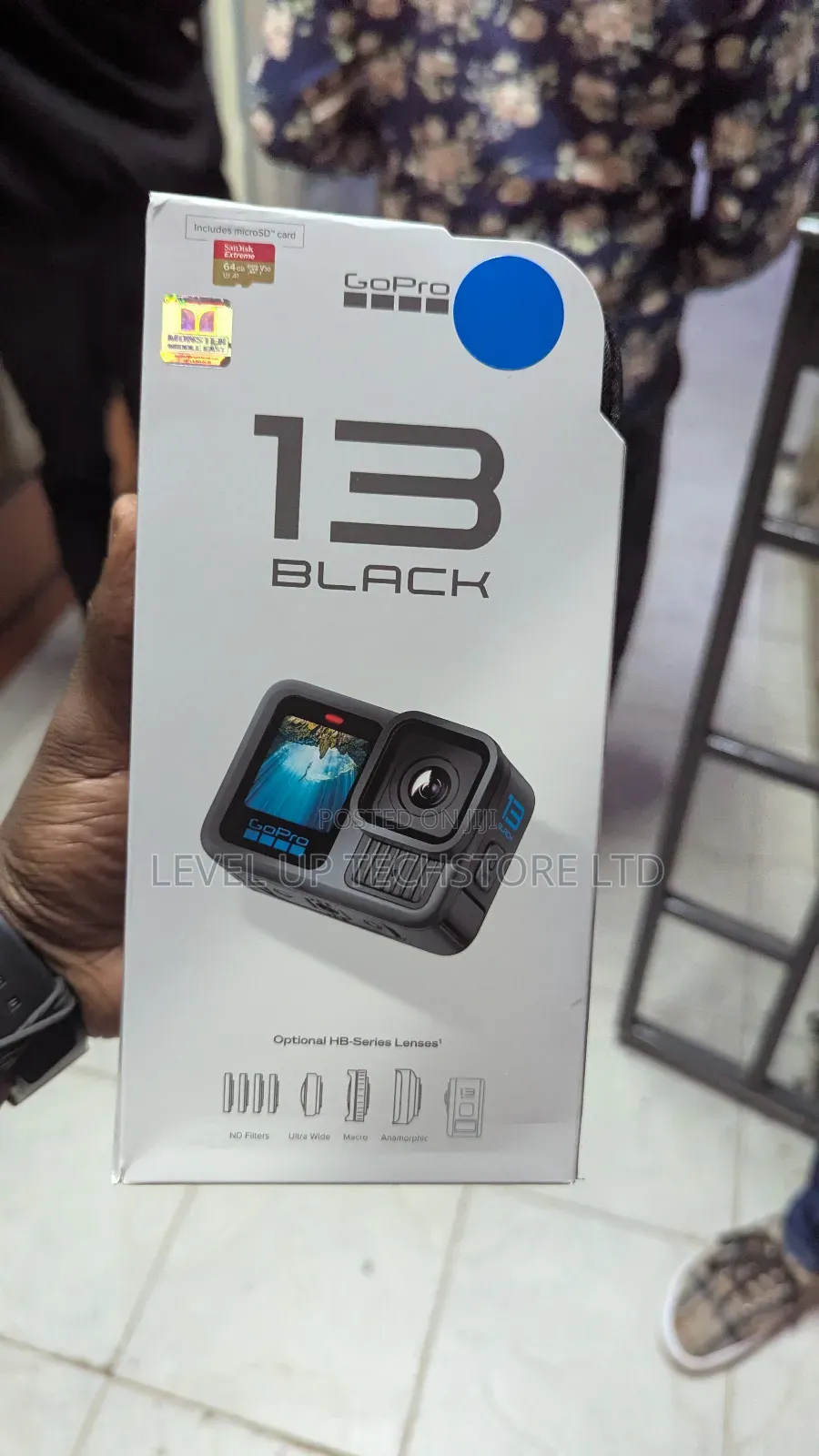 Gopro Hero13 Black - Waterproof Action Camera With 5.3k60 Video