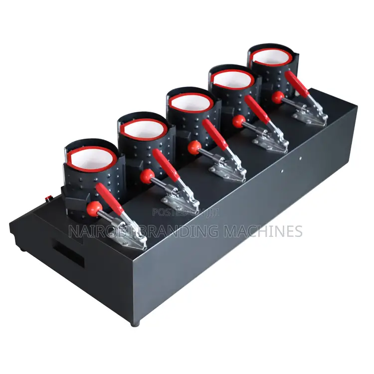 5 Stations Low Price Mug Heat Press Machine