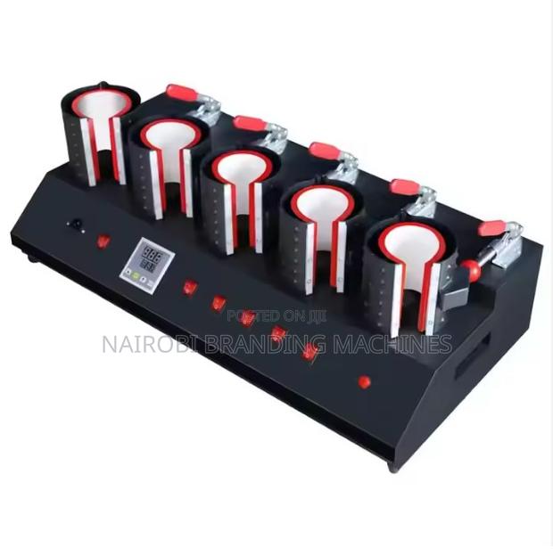 Combo Mug Heat Press Machine 5 in 1 Mug Printer Heating Pad