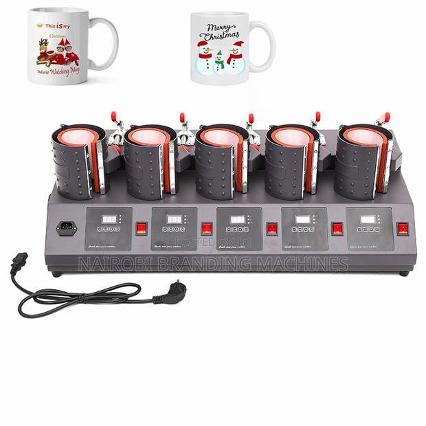 Mug Bottle 5 in 1 Heat Press Machine Sublimation Heat Press