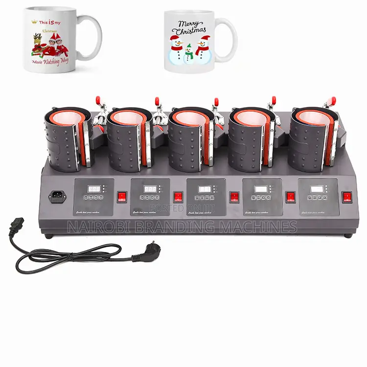 5 in 1 Heat Press Machine Sublimation Heat Press - Mug Printer