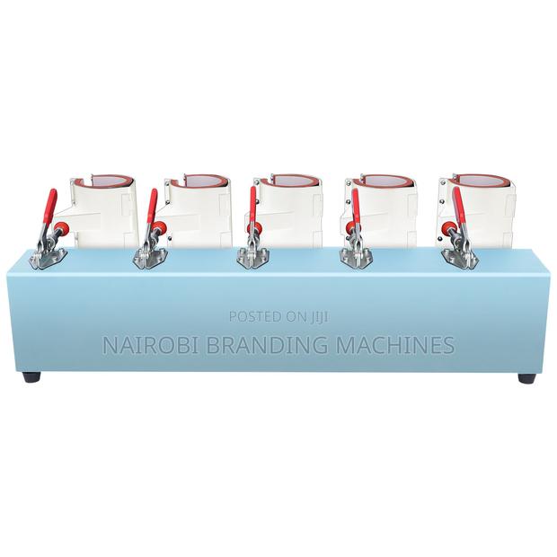 Sublimation 5 in 1 Combo Mug Heating Machine