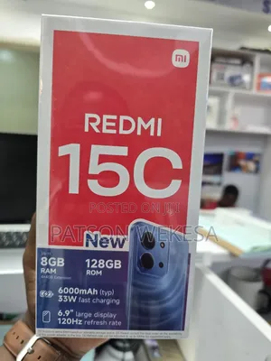 New Xiaomi Redmi 15C 4G 128 GB Blue