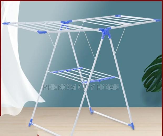 Outdoor/Indoor Clothes Drying Rack