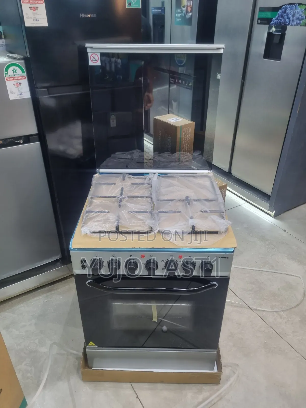 Hisense Hf631gees 60cm by 60cm Platform 3 Burners Gas Electric