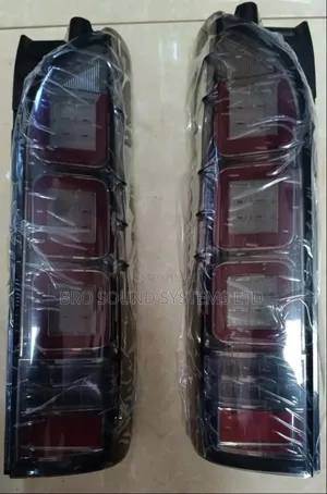 Toyota Hiace Smoked Led Tail Lights