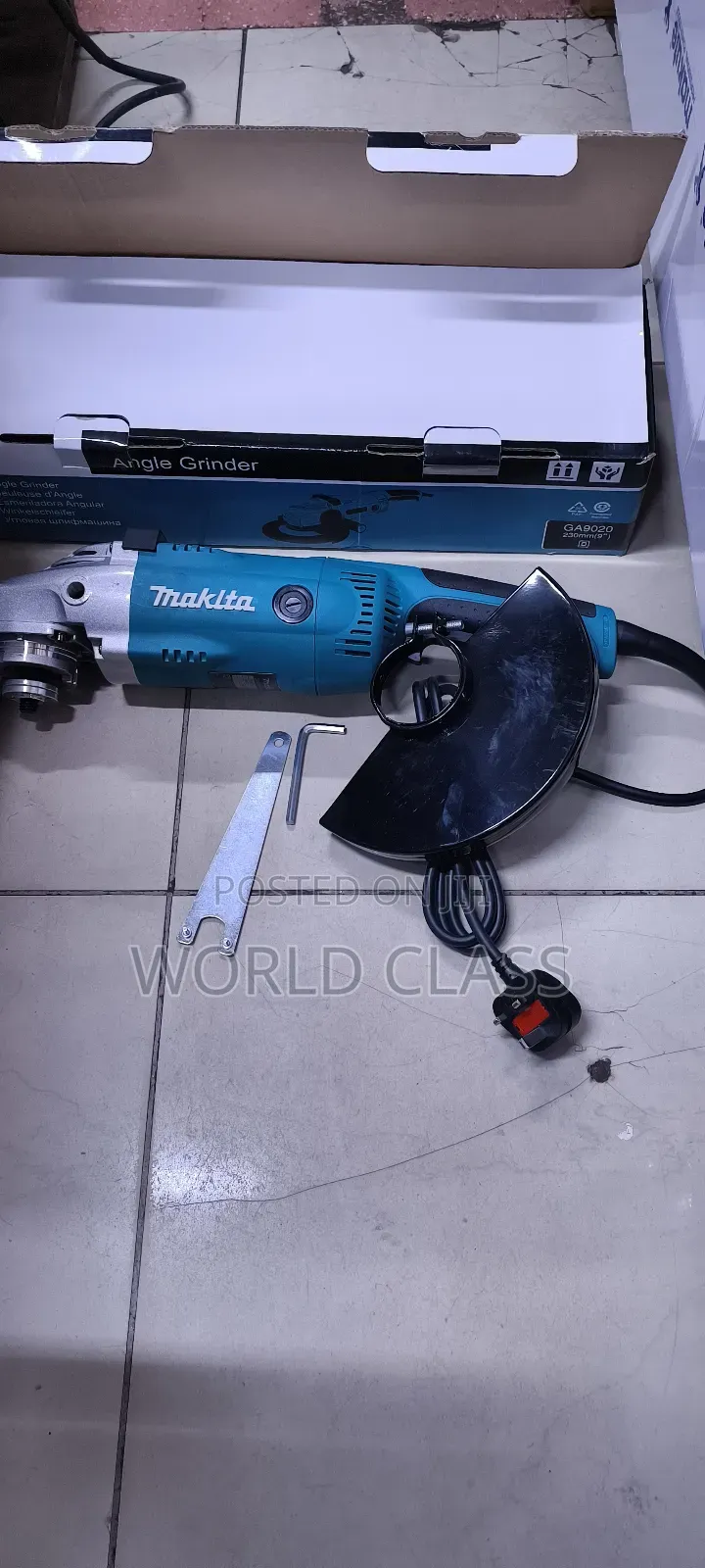 New 9" Makita Angle Grinder