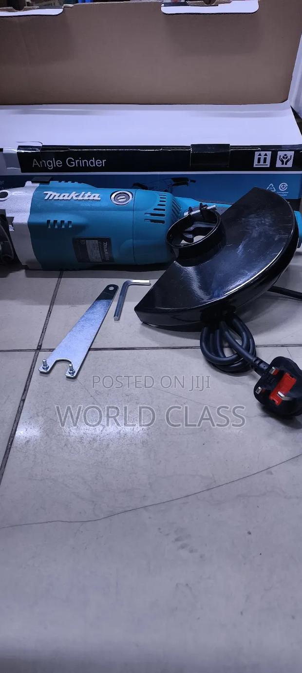 Powerful Electric 9" Makita Angle Grinder - main view