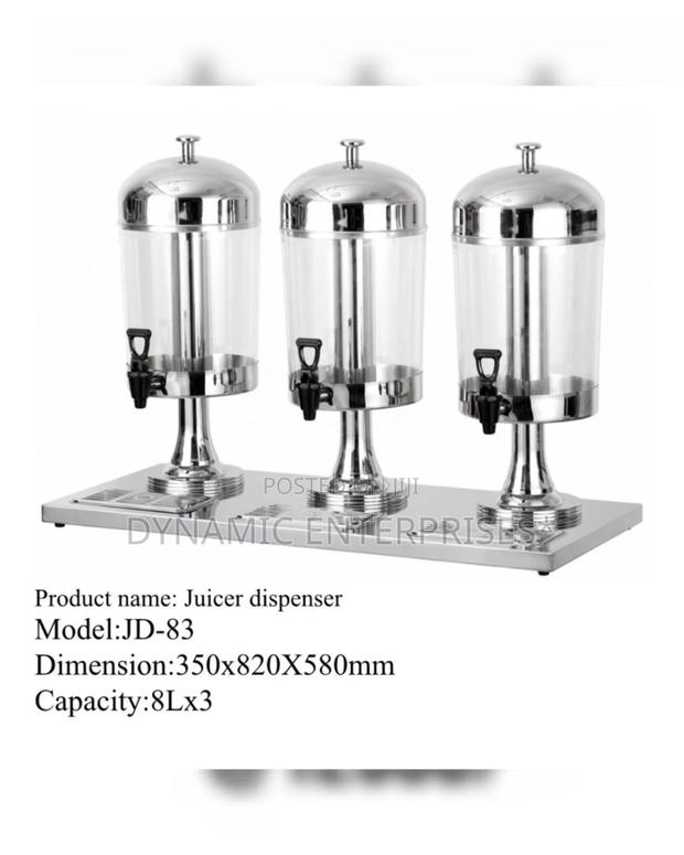 Triple Table Juice Dispenser