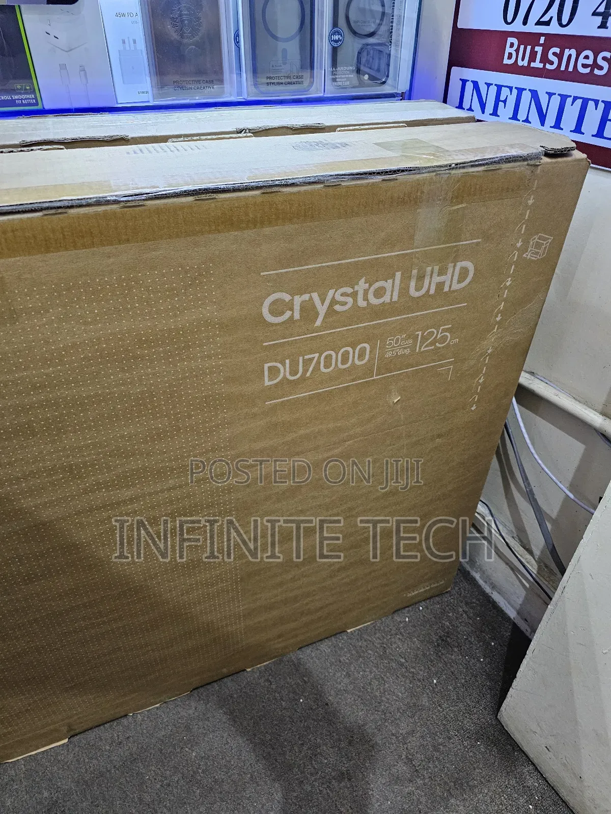 Samsung 65′′ Du7000 Crystal Uhd 4k Smart Tv (2024) –