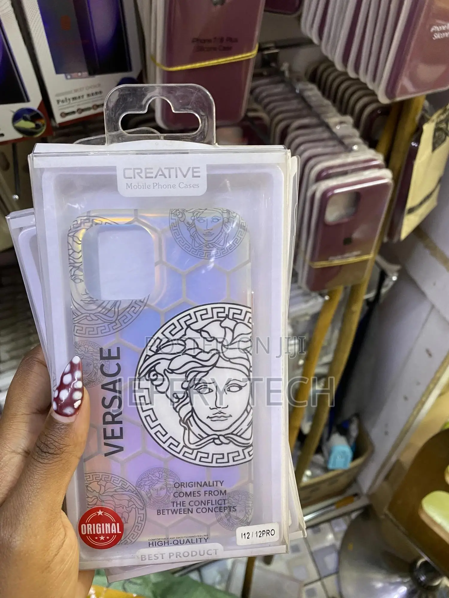 Connyam Versace Cure Luxury Case for iPhone 12 Pro
