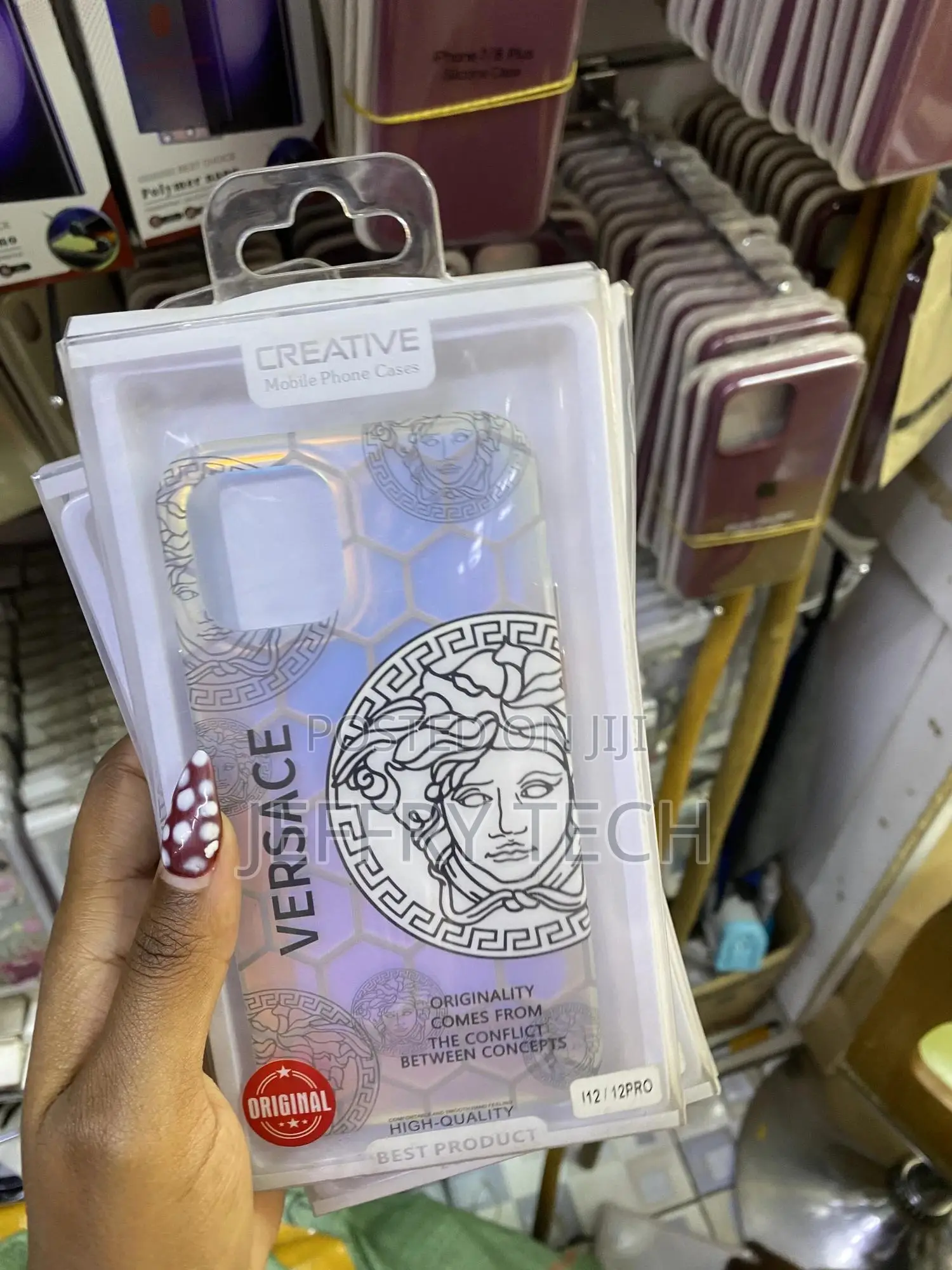 Connyam Versace Cure Luxury Case for iPhone 12 Pro