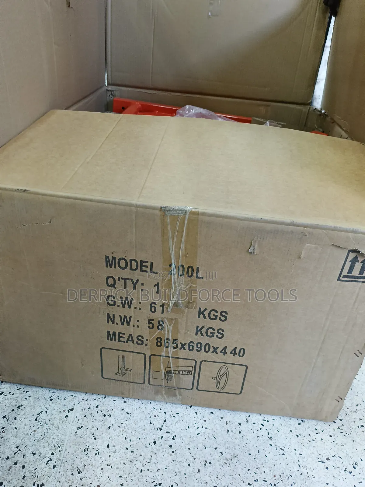 Toller 200l Electric Concrete Mixer