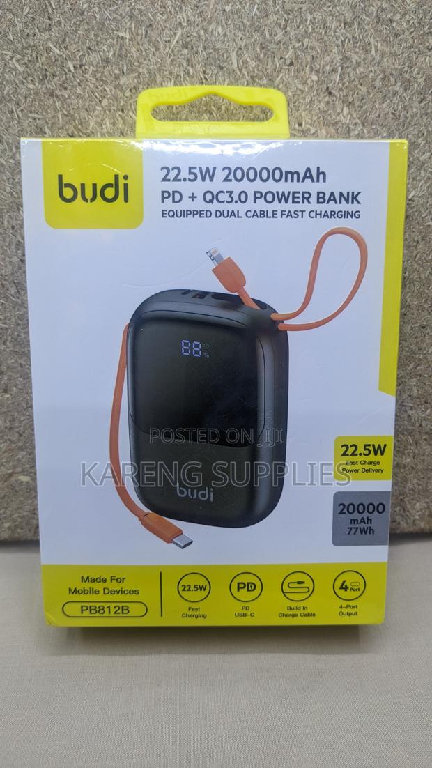 Budi 22.5w Pocket Power Bank