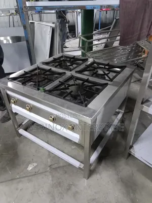 Stainless Steel 4 Burner Gas Range