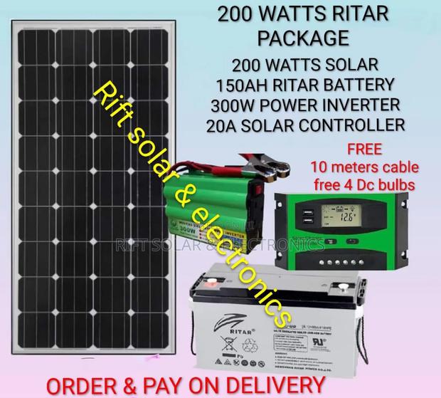 200 Watts Ritar Full Package 5 Years Warranty - main view