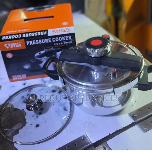 Manual Pressure Cooker,6ltrs - main view