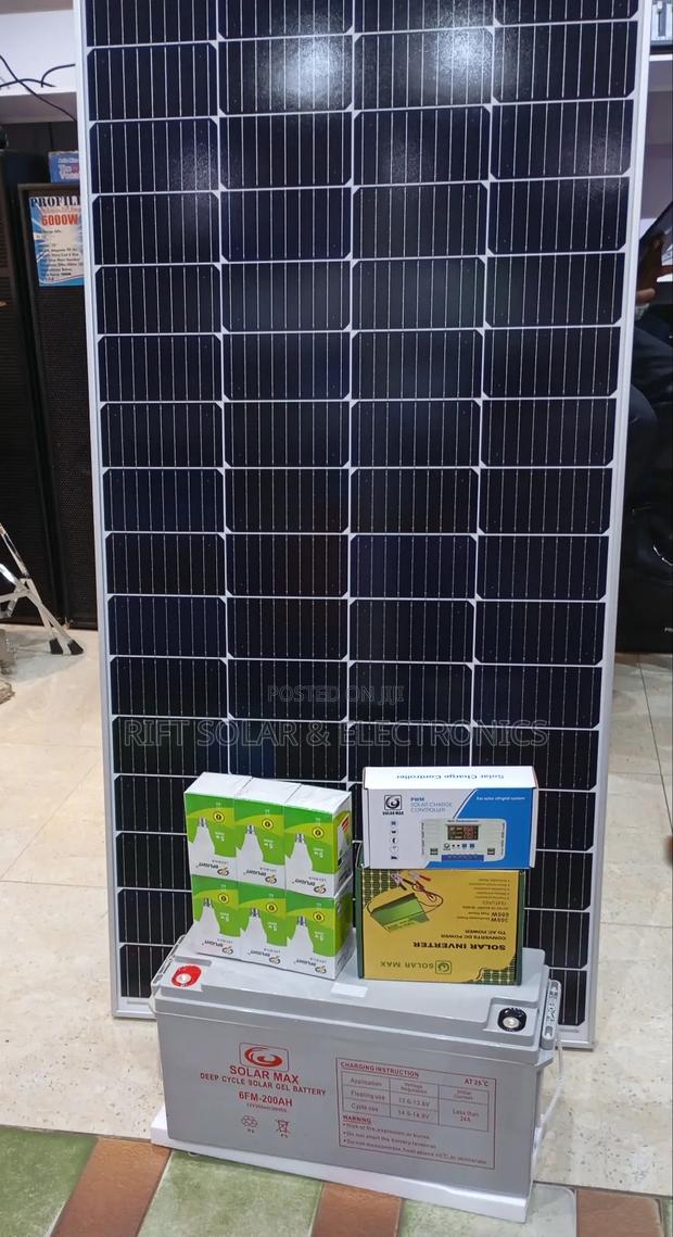 Special Offer 470w Full Package - 200ah Battery - 600w Inverter Kit