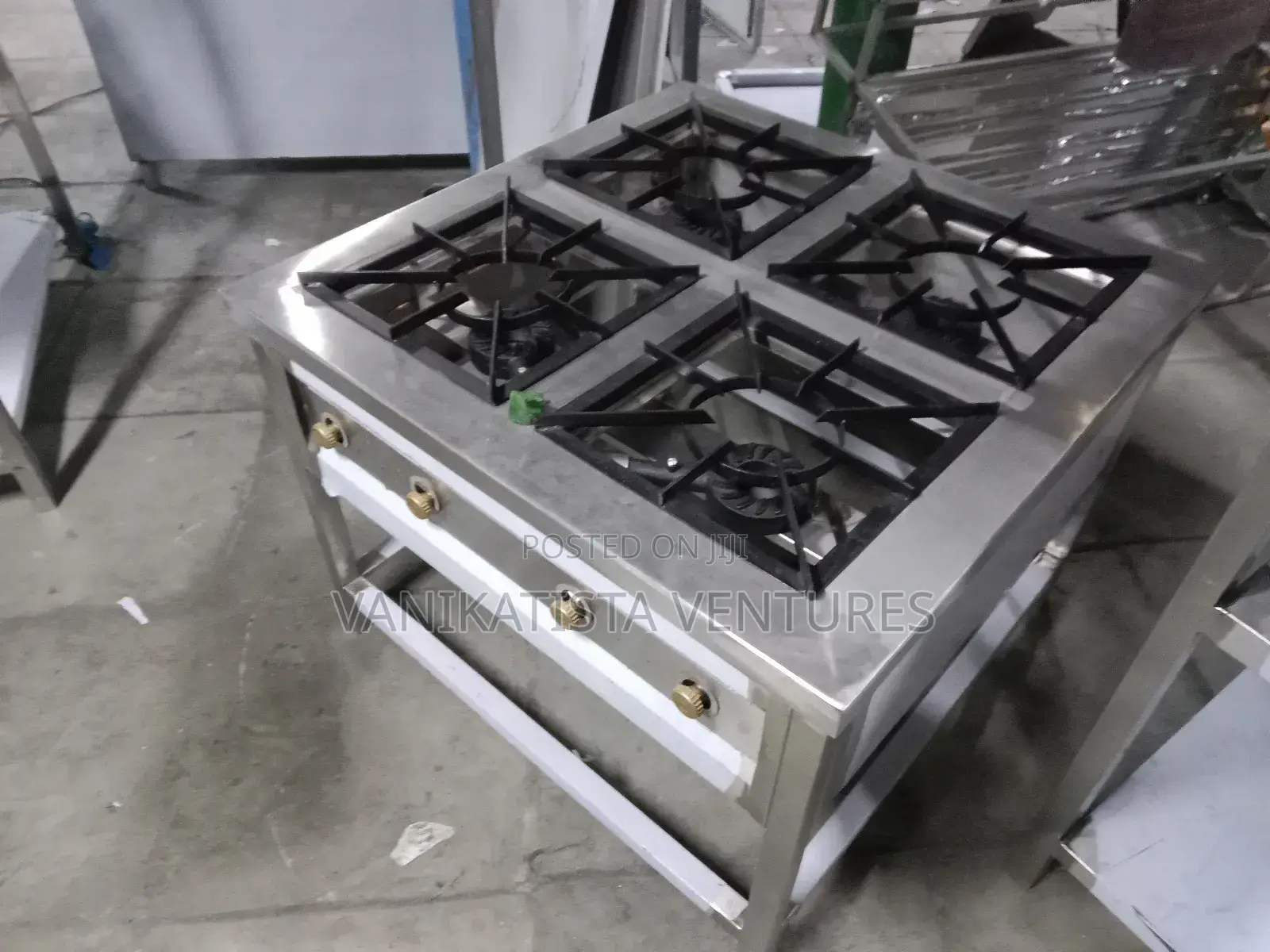Premium 4 Burner Gas Cooker – Commercial Build
