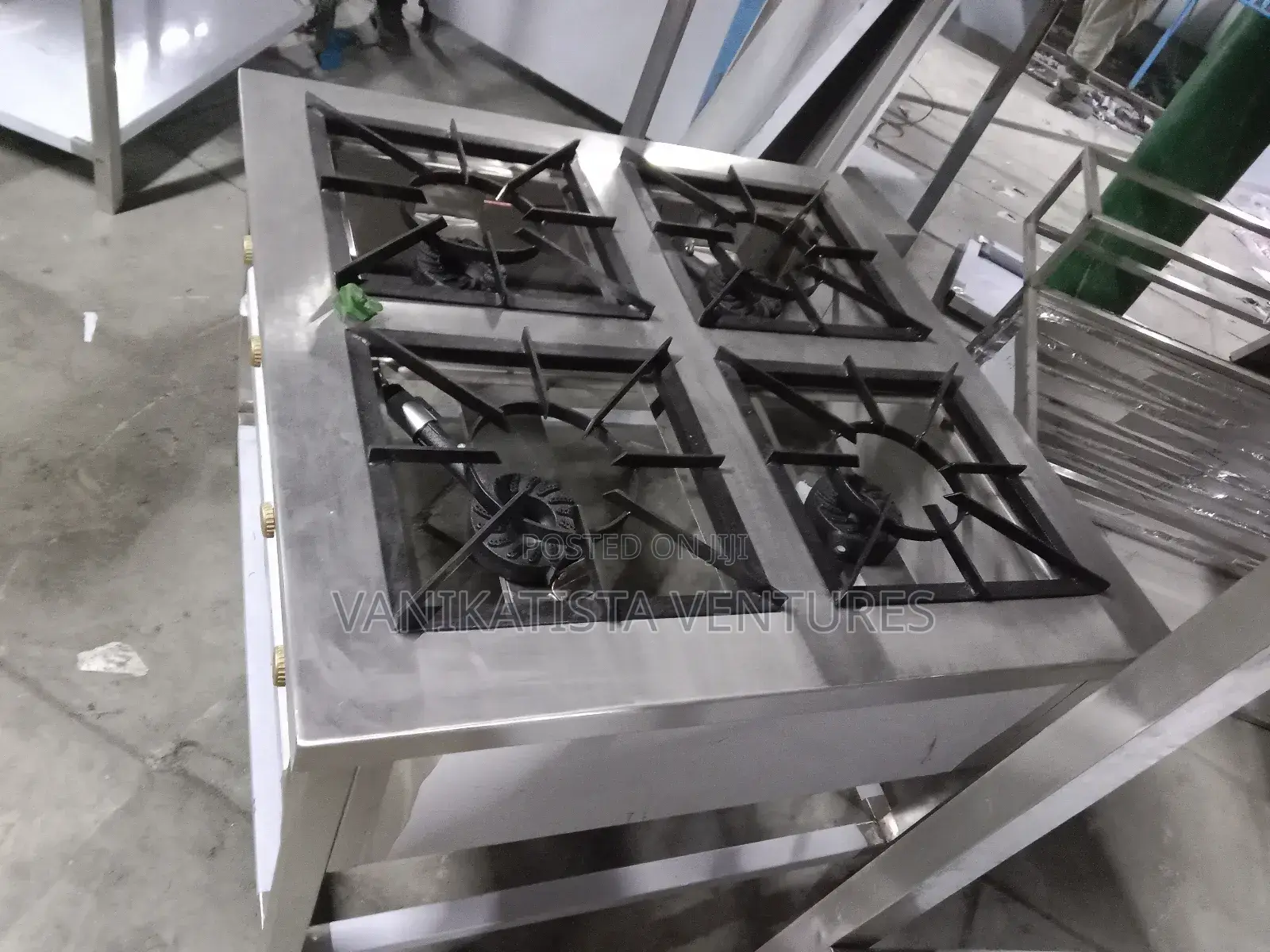 Premium 4 Burner Gas Cooker – Commercial Build