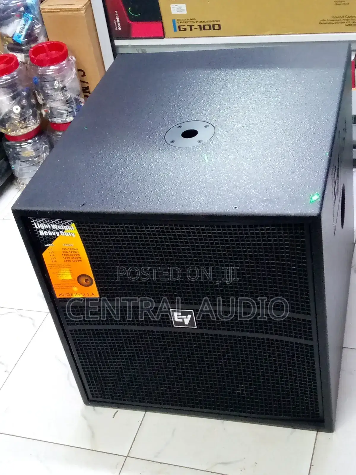 Ev Usa 18inch Bass Speaker