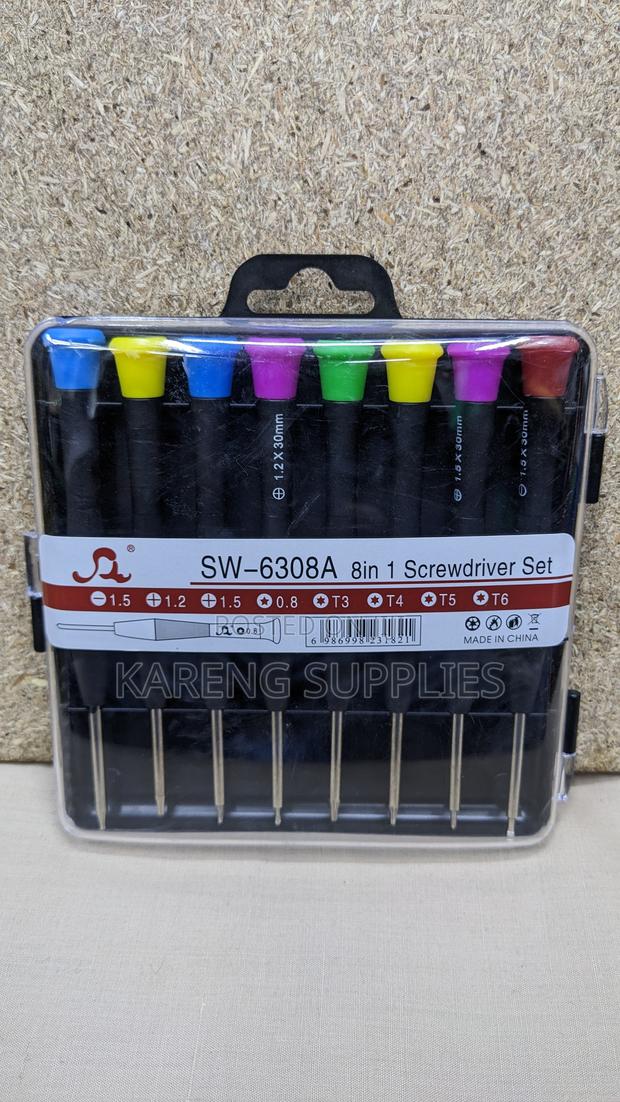 Sw-6308a 8in 1 Screwdriver Set