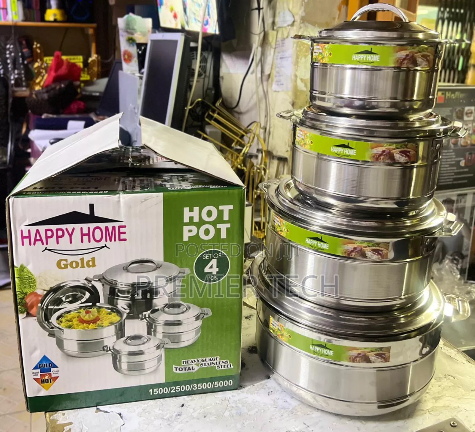 Happy Home 4 PCS Hotpot