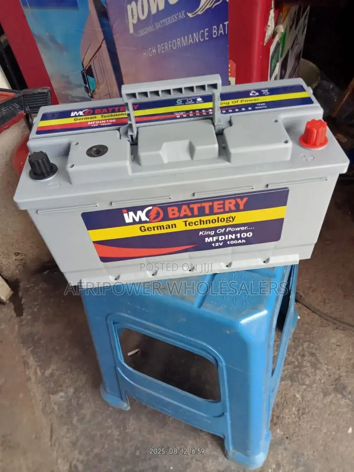 King of Power Din 100 Car Battery