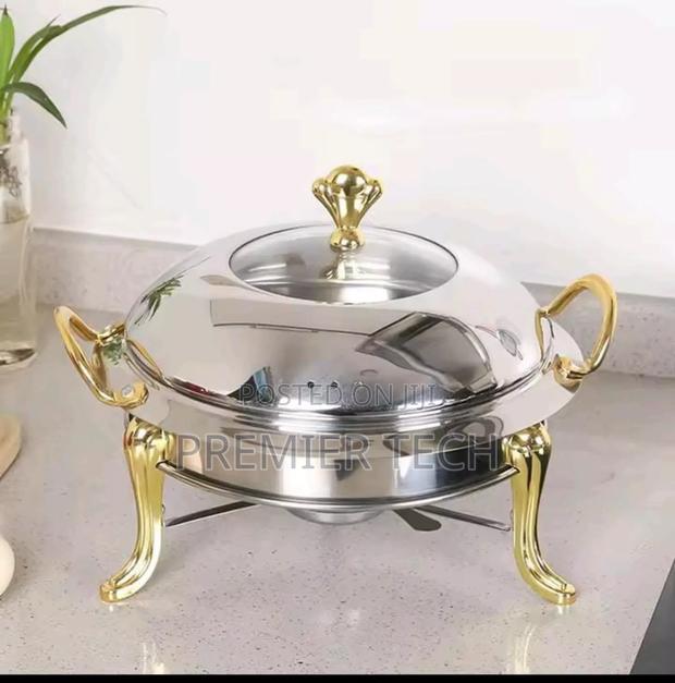 Buffet Round Food Warmer/ Chaffing Dish - main view